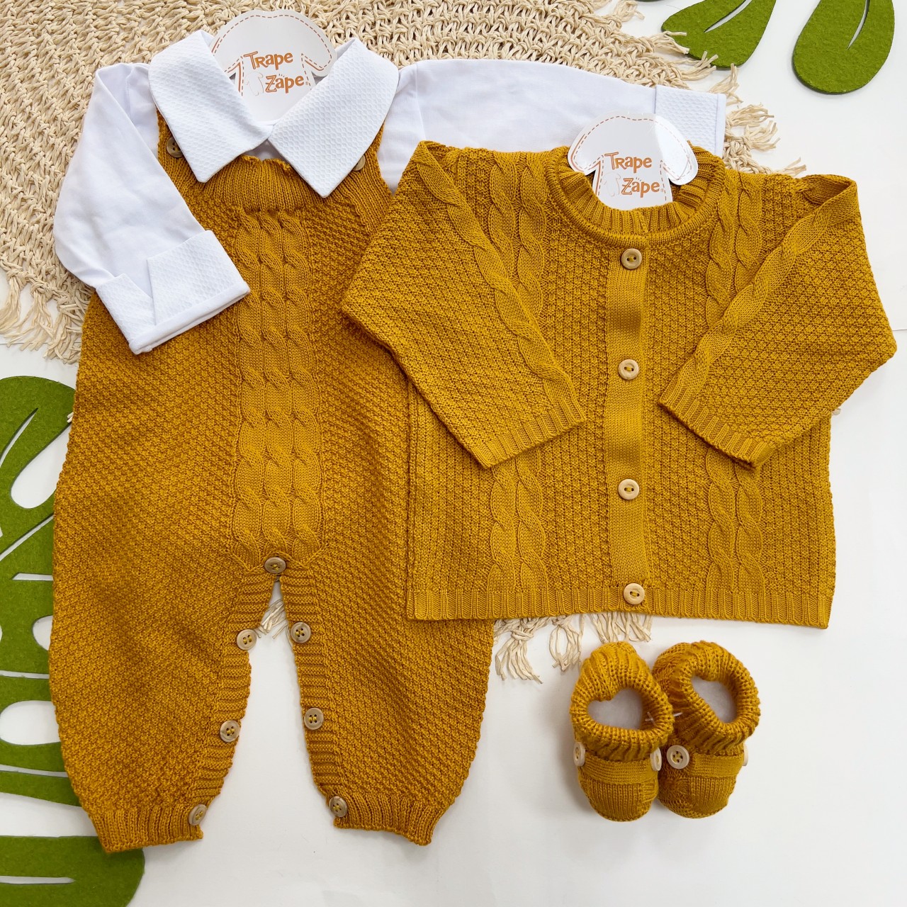  Kit Marshmallow- Mostarda novo